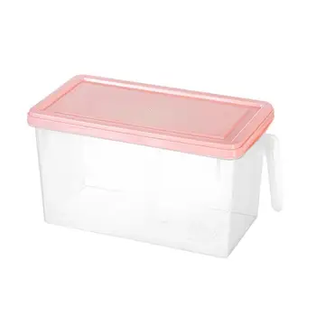 

4/1PCS Kitchen Transparent Storage Box Sealed Jar Grains Beans Storage Organizer Food Containers Refrigerator Storage Boxes