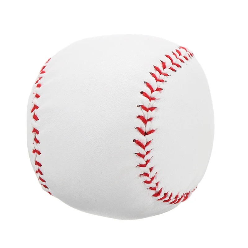 Mayitr 1 шт. спортивная игра белый PU Профессиональная база мяч Бейсбол Практика Обучение Софтбол Спортивная командная игра