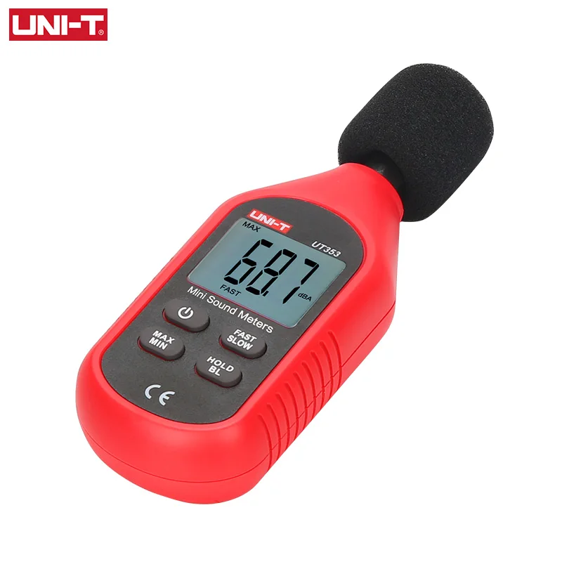 UNI-T UT353 UT353 Измеритель уровня шума db Meter 30~ 130dB Мини Аудио измеритель уровня звука Децибел Монитор