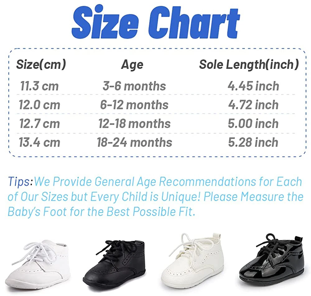 KIDSUN scarpe in pelle per bambini ragazzi ragazze classiche High Top PU mocassini da sposa Brogue Infant Oxford Dress Toddler First Walkers Flat