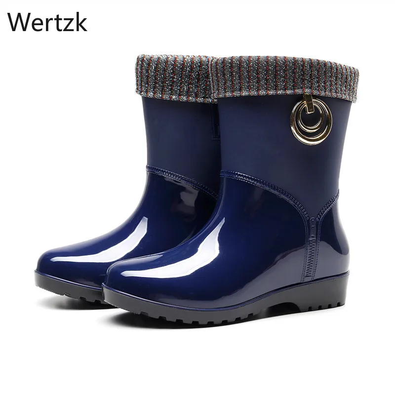 warm rain boots womens