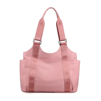 

New Fashion Tote Bag 2020 women trend Bag Large Capacity Oxford Women Handbag Brand Design Solid Big Female Shoulder Bag