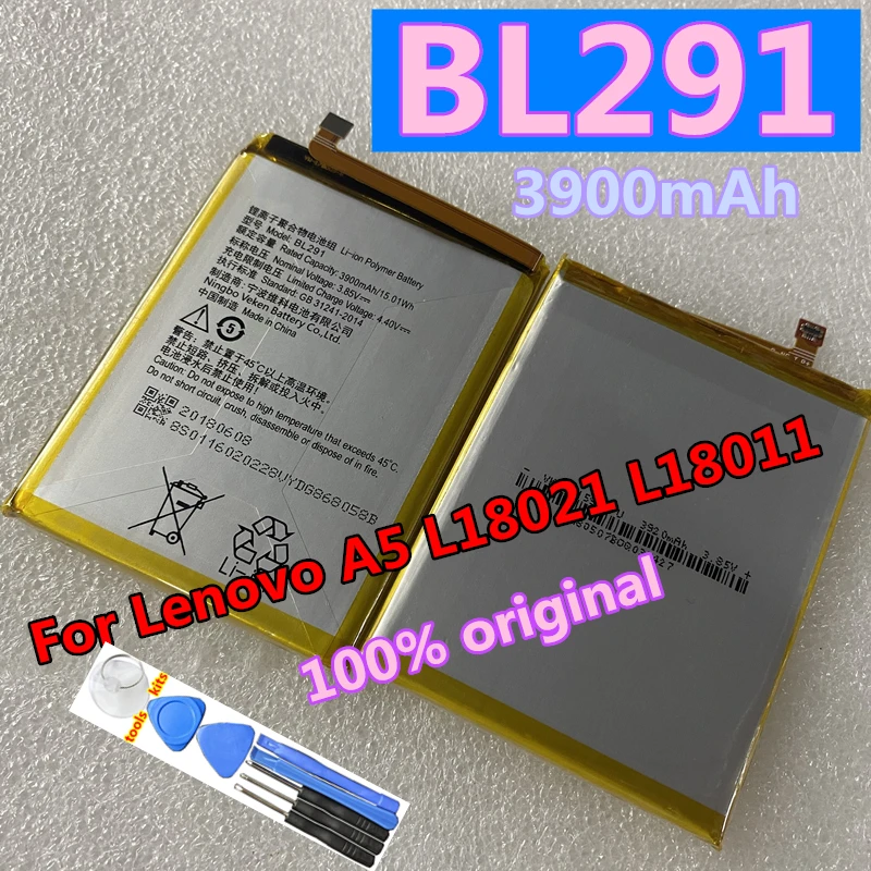 Original 3900mAh BL291 Battery For Lenovo A5 L18021 L18011 Phone High Quality NEW | Мобильные телефоны и аксессуары