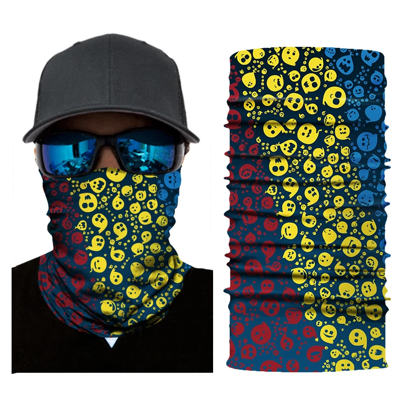 WOSAWE велосипедные бесшовные банданы летние уличные спортивные банданы маска для езды на велосипеде волшебный шарф велосипедная повязка на голову Национальный флаг узор - Цвет: ZYMZAC273