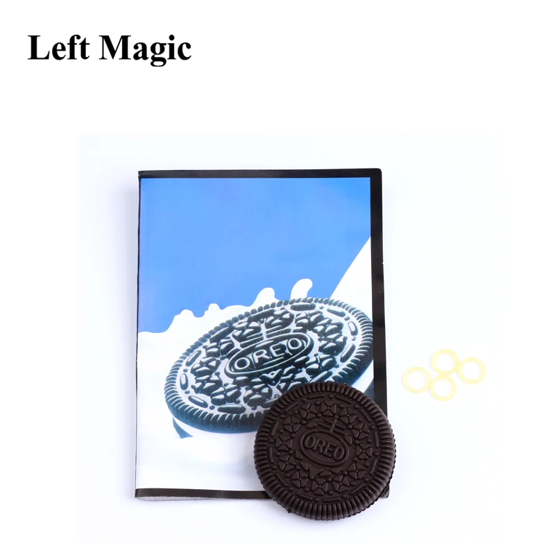 

Biscuit Bitten Restored OREO Bite Cookie close up magic tricks illusion magician prop juegos de magia Fun Toys E3054