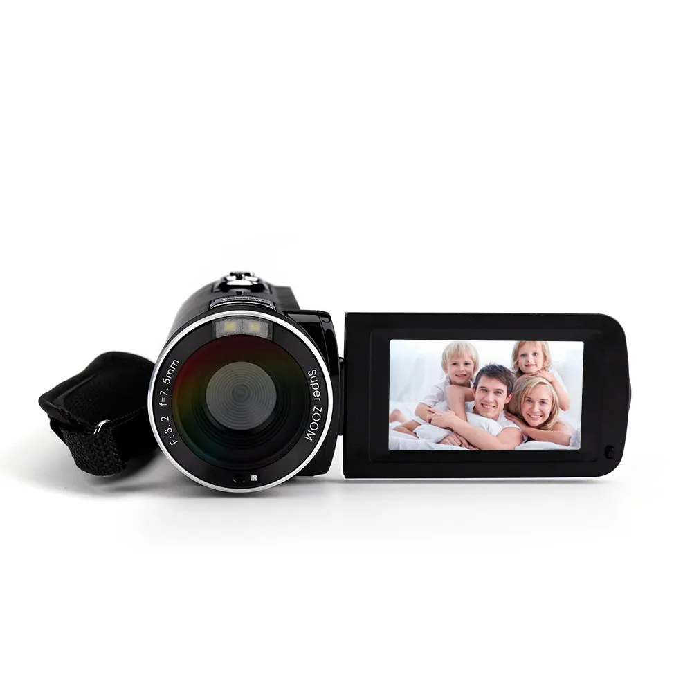 EU standard camera Видеокамера HD 1080P ручной пульт дистанционного управления 24 млн пикселей высокой четкости цифровая видеокамера 18x цифровой зум - Цвет: EU standard camera
