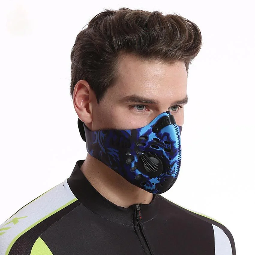 Fast Ship Activated Carbon Men Women Cycling Face Mask Running Sports Masks Filter Snowboard Motorcycle Bike Anti Pollution | Спорт и