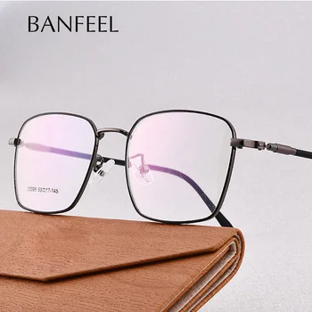 

Alloy Glasses Frame Men Ultralight Square Myopia Prescription Eyeglasses Frames Business Metal Full Optical Eyeglasses Eyewear