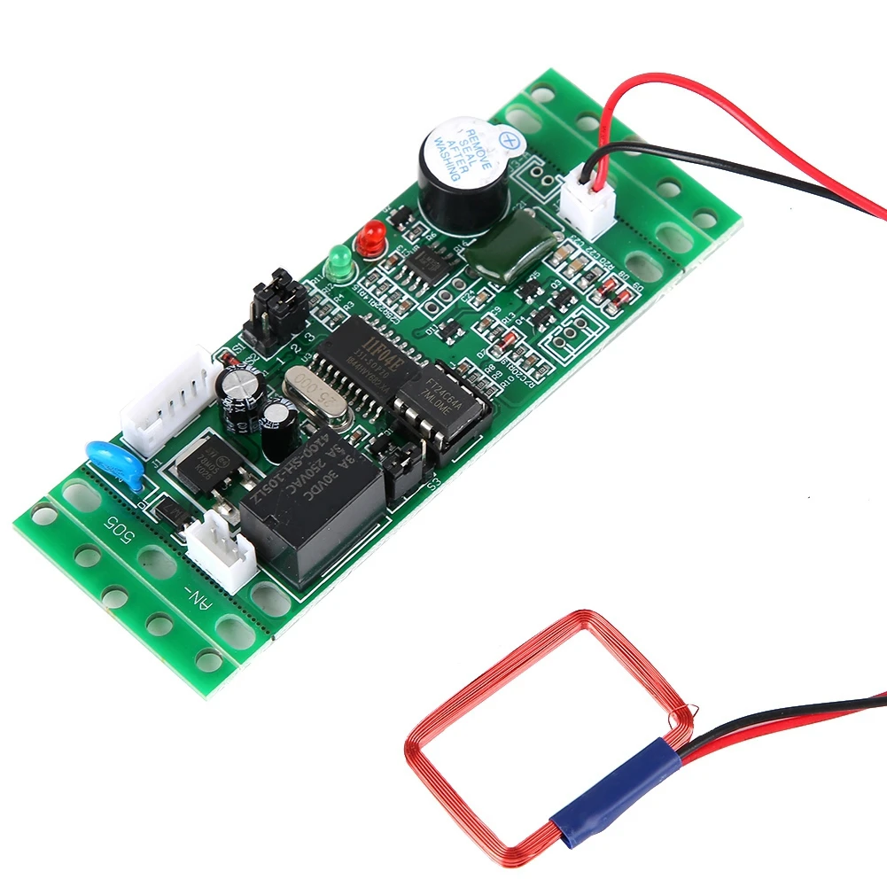 125khz DC 9-12V 리더 모듈, 액세스 컨트롤러용 임베디드 제어 보드, 사용자 용량 2000, 최신 도어 액세서리