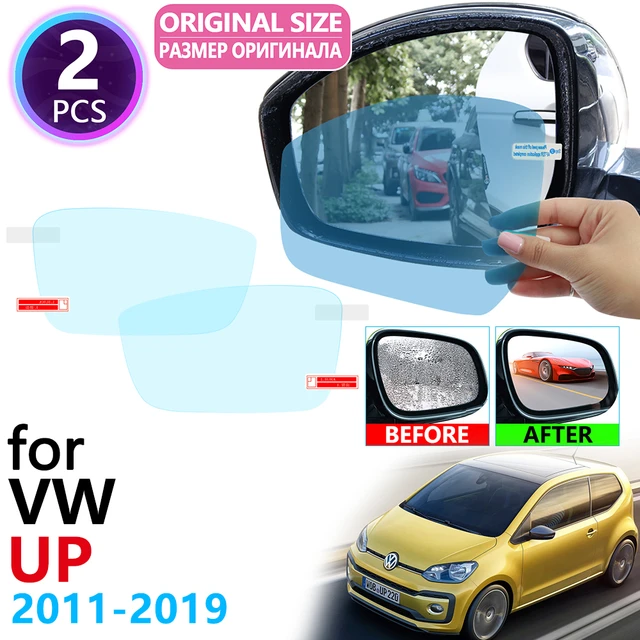 Für Volkswagen VW Up! Bis e-Up! 2011 ~ 2019 volle Abdeckung Rückspiegel  Regendicht Anti Nebel Film Sauber Auto Zubehör 2015 2017 2018 - AliExpress