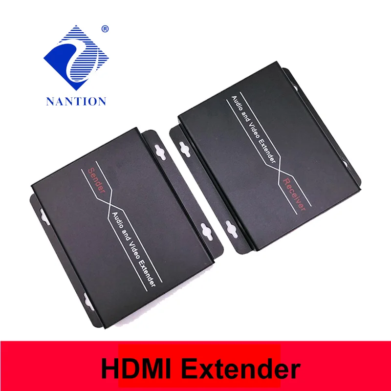 100m HDBaseT HDMI 호환 연장기 RJ45 CAT6 케이블 4K KVM RS232 POE 연장기 IR HDMI 1.4V 풀 HD 3D,4K 리피터