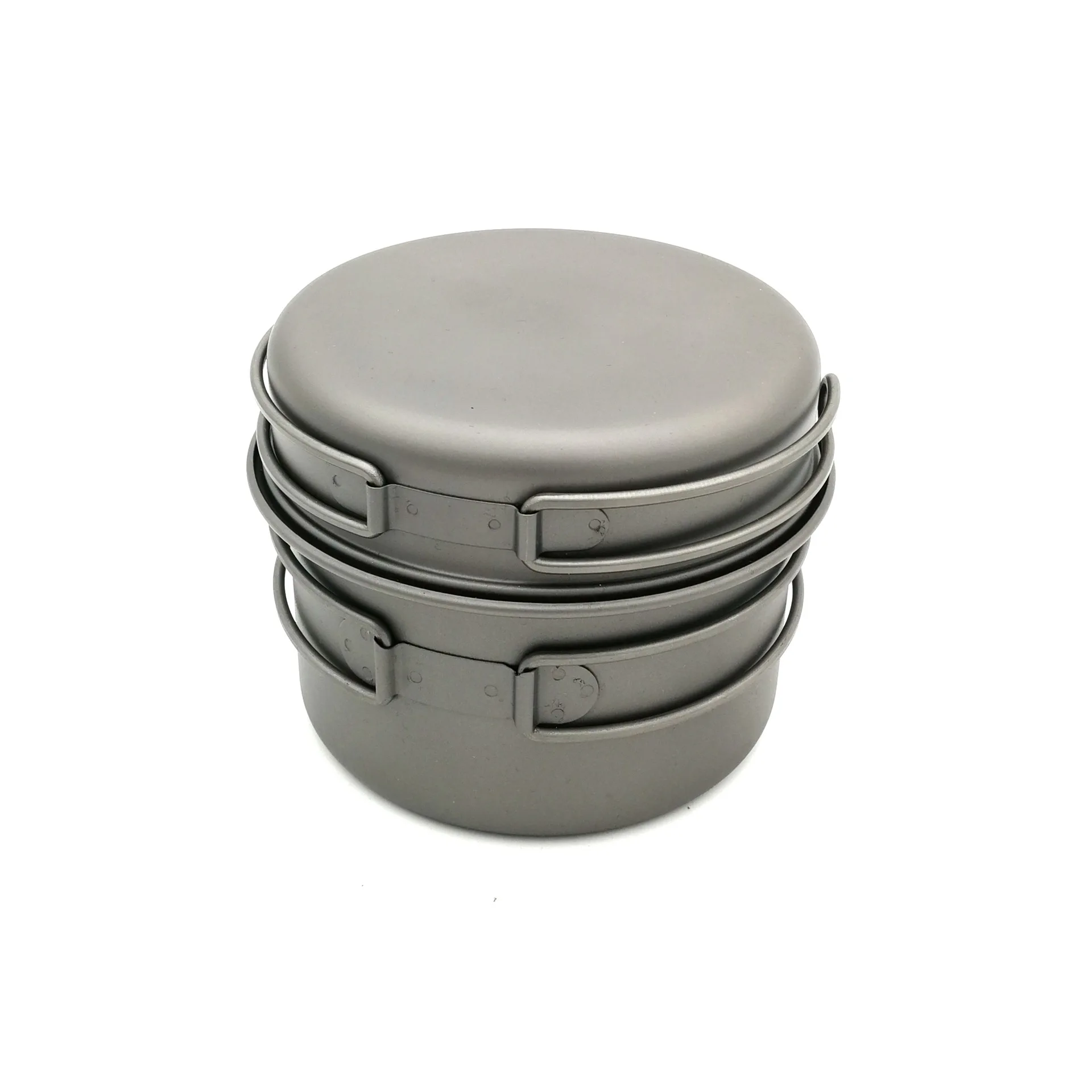 Кемпинг портативный многофункциональный титановый горшок ультра-легкая чашка Титан легкий чистый титан складная посуда для кемпинга