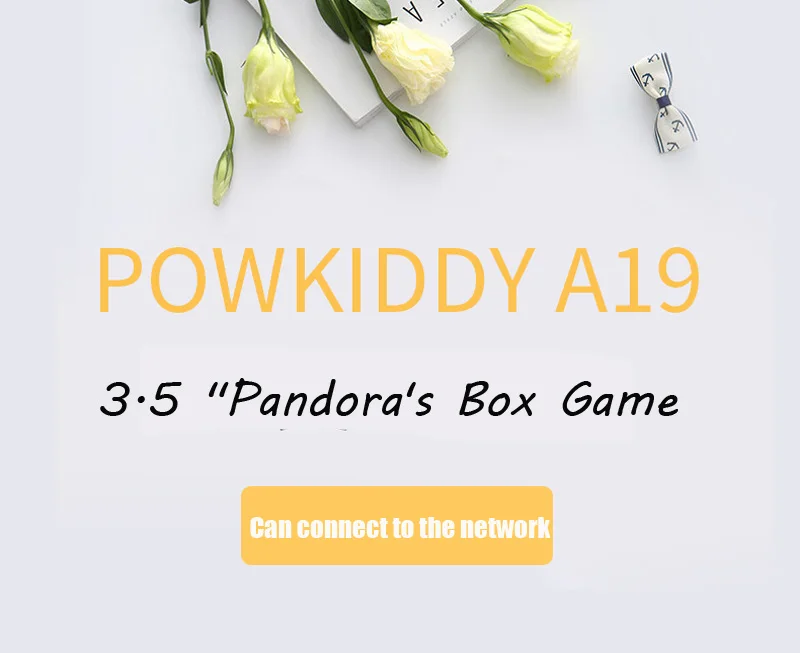 POWKIDDY A19 Pandora's Box Android supretro портативная игровая консоль ips экран Встроенный 3000+ игры 30 3D Новые игры WiFi скачать