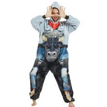 Кигуруми стиль Зима животных единорог пижамы Wrm с капюшоном фланель мультфильм Косплей onesie унисекс для взрослых женщин мужчин пижамы