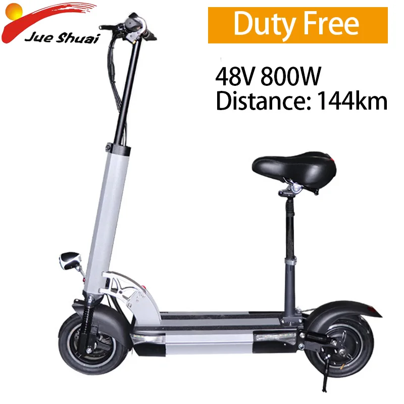  Electric Scooter for Adults Long Distance 144KM 48V800W Motor Wheel E Scooter Electric Skateboard P