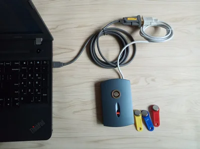 RS232 ds90a TM iButton программист ридер писатель Копир Дубликатор Cloner+ 1 шт. RW1990 ключ Токена+ 1 шт. TM1990A-F5 брелок