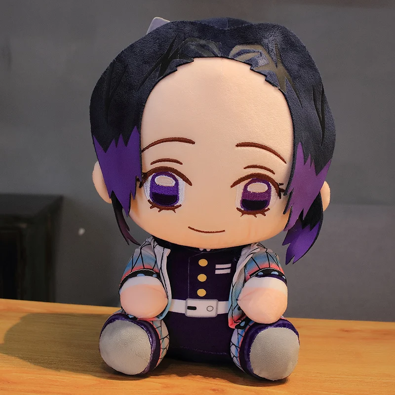 Peluche Anime Kawaii Jouet démon Slayer Dessin animé Figure Manga poupée  Kimetsu Tanjirou Nezuko Cadeaux d'anniversaire Enfants 20cm