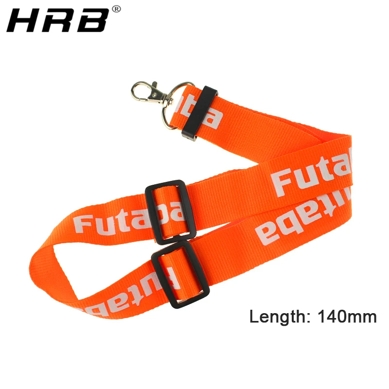 Adjustable Lanyard Strap RC Parts For JR PRO Propo Remote Controller Transmitter FPV For Futaba Orange Black Neck Belts 14cm Hot