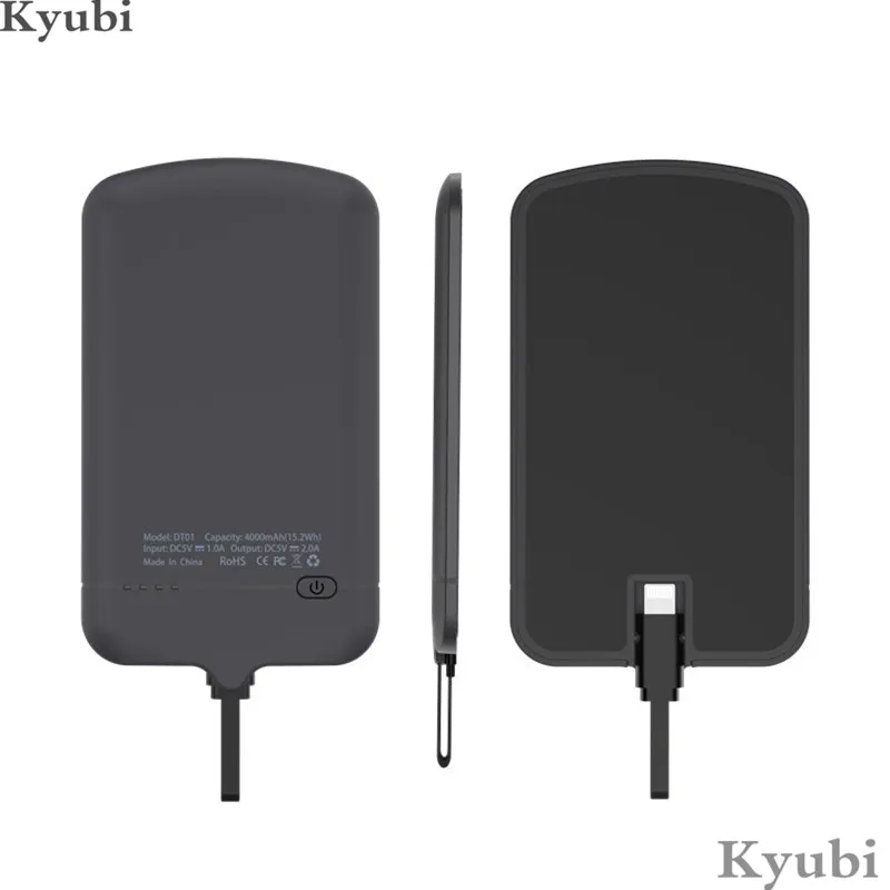 

4000mah battery charger case for Meizu 15 16 Plus external portable nanoadsorption charging for Meizu 15 16 Plus luxury