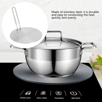 

1Pcs Stainless Steel Heat Diffuser Converter for Gas Electric Induction Thermal Board Cooker Household Supply