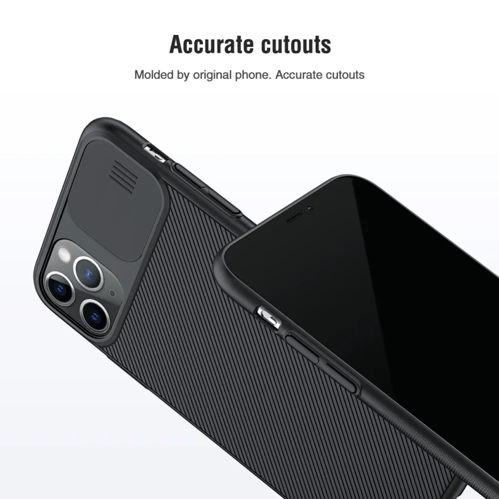 Защитный чехол для камеры для iPhone 11/Pro/Max подлинный NILLKIN, Гибридный Тонкий слайд-камера защитный чехол для объектива для iPhone 11