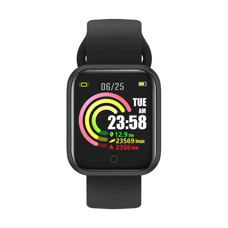 

Bakeey QW21 Heart Rate Blood Pressure Oxygen Monitor Multi-sport Modes Intelligent Alarm Clock bluetooth Smart Watch Bracelet