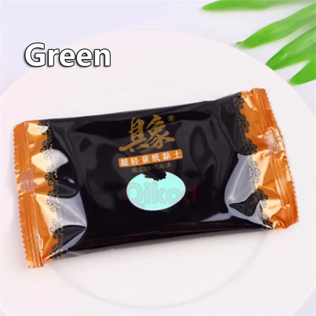 50g Light Clay Air Dry Polymer Plasticine Modelling Clay Super Light DIY Soft Creative Handgum Educational Clay Toy for children 4