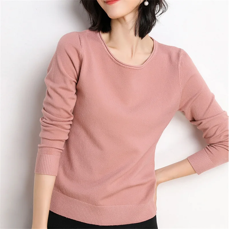 

Women Sweater Korean Woman Wool Knitted Sweaters Women Sweaters Fashion 2019 Woman Sueter Mujer Invierno Cashmere OL Sweater