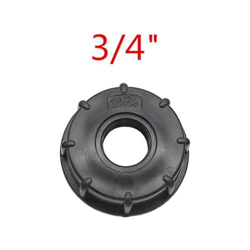 1/2" 3/4" 1" Female Thread IBC Tank Adapter S60 Water Tap Connector Valve Replacement Fitting Garden Irrigation Connection Tool 