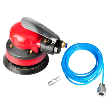 

5 Inch Portable Handheld Grinding Machine Stable 1/4" Inlet Power Tool Durable Rust Removal Orbital Pneumatic Water Sander
