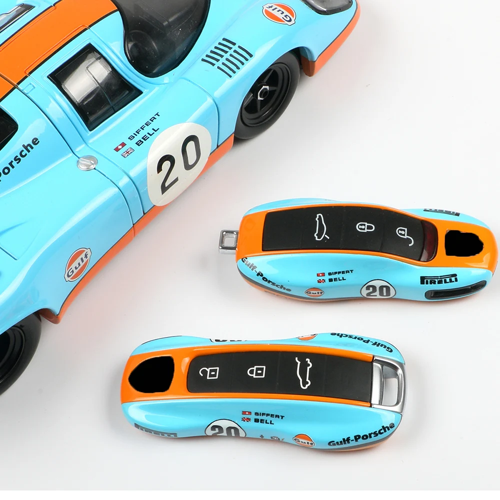 Для IPhone11 идентичный полночный зеленый чехол для ключей Замена для Porsche Panamera Boxster 911 Macan Panamera