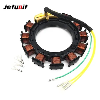 

JETUNIT Outboard Stator For Mercury 30 40 50 55 60HP 9AMP 2/3Cyl 1995-2005 398-832074a5, 398-832074a11, 398-832075a13