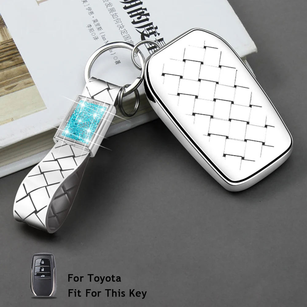 

2/3/5 Button TPU Car Remote Key Fob Shell Cover Case For Toyota alphard/vellfire Grandmaster Previa (15-19) Holder Protector