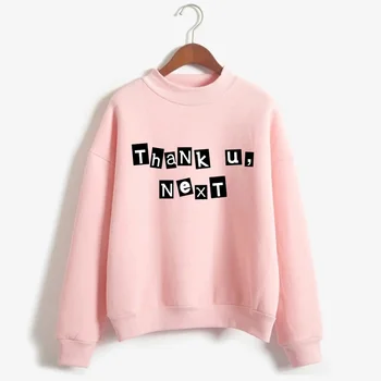 

Ariana Grande Pullover Women 7 Rings Fashion Harajuku Thank U, Next Sweatshirt 90s Hip Hop Long Sleeve Ulzzang Hoodie Top Female
