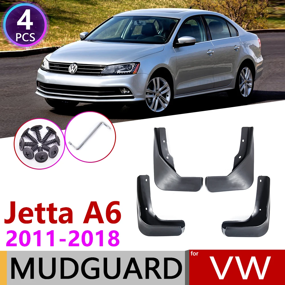 Для Volkswagen VW Jetta A6 5C6 Mk6 6 2011 ~ 2018 крыло грязи брызговик ЛОСКУТ аксессуары для