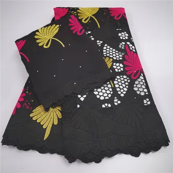 

7yards nigerian lace fabric 2020 high quality lace tissu african swiss dry lace swiss voile lace in switzerland dubai fabric