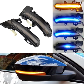 

Dynamic Blinker LED Turn Signal Light For VW SKODA OCTAVIA T-ROC Lamp For Volkswagen Side Mirror Cover Light 2014 2015 2017