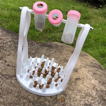 

Cat Toy Dog Activity Food Reward Turn Around Puzzle for Dog Strategy IQ Game Interactive Toy for Dogs Pets Accessory for Cats