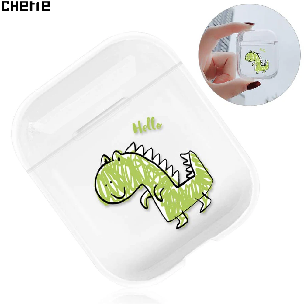 Cherie роскошные наушники чехол милый для Airpods Apple Funda Air pods прозрачный Аксессуары |