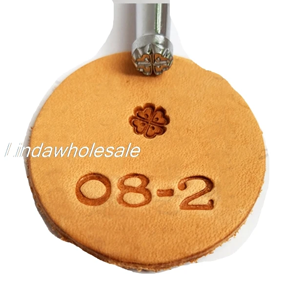 Кожа резьба печать симвоов инструменты O2/O4/O8/O8-2/O11-2/O12/O14/O14-2/O15, кожаные инструменты - Цвет: O8-2
