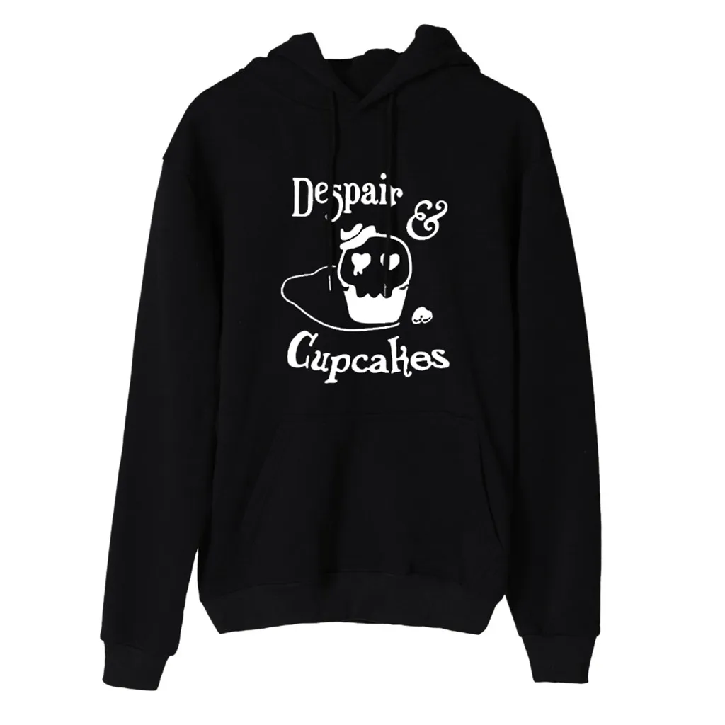 Hoodies Women Autumn 2019 Print Long Sleeve Hooded Punk Streetwear Hoodie Hoodies And Sweatshirts Women Pullovers Clothes