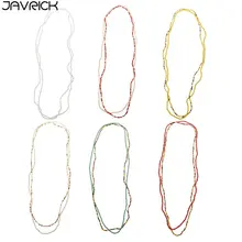 2 шт летние бикини эластичные многоцветные бисерные живота талии цепи тела ювелирные изделия