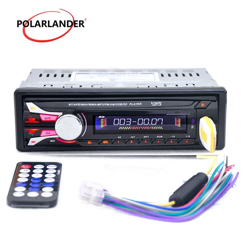 Автомагнитола 1 din mp3 плеер FM/USB/1 Din/с дистанционным управлением/USB портом 12 В