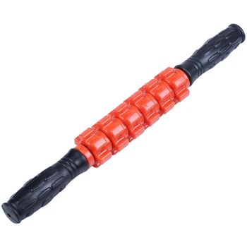 

42cm Orange Full Body Massager Massage Stick Point Therapy Muscle