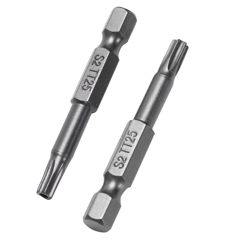 New-10pcs 1/4 дюймовые шестигранные T25 Магнитная отвертка бит