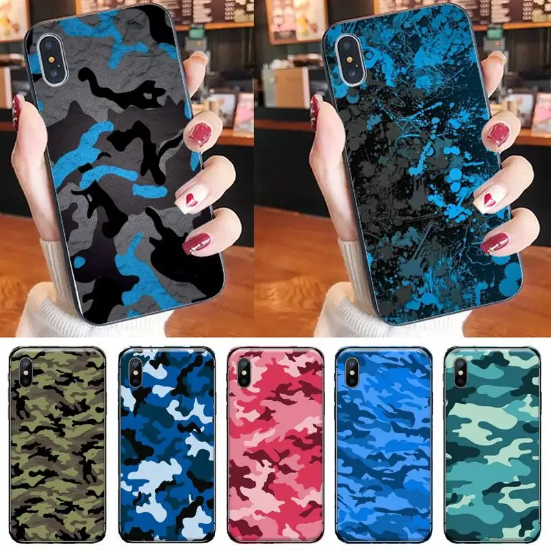 Чехол для телефона Камуфляжный армейский iPhone 11 12 pro XS MAX 8 7 6 6S Plus X 5S SE 2020 XR |