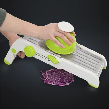 

Multifunction Mandoline Slicer Adjustable Vegetable Slicer Multi Blades Manual Potato Carrot Grater Onion Slicer P7Ding