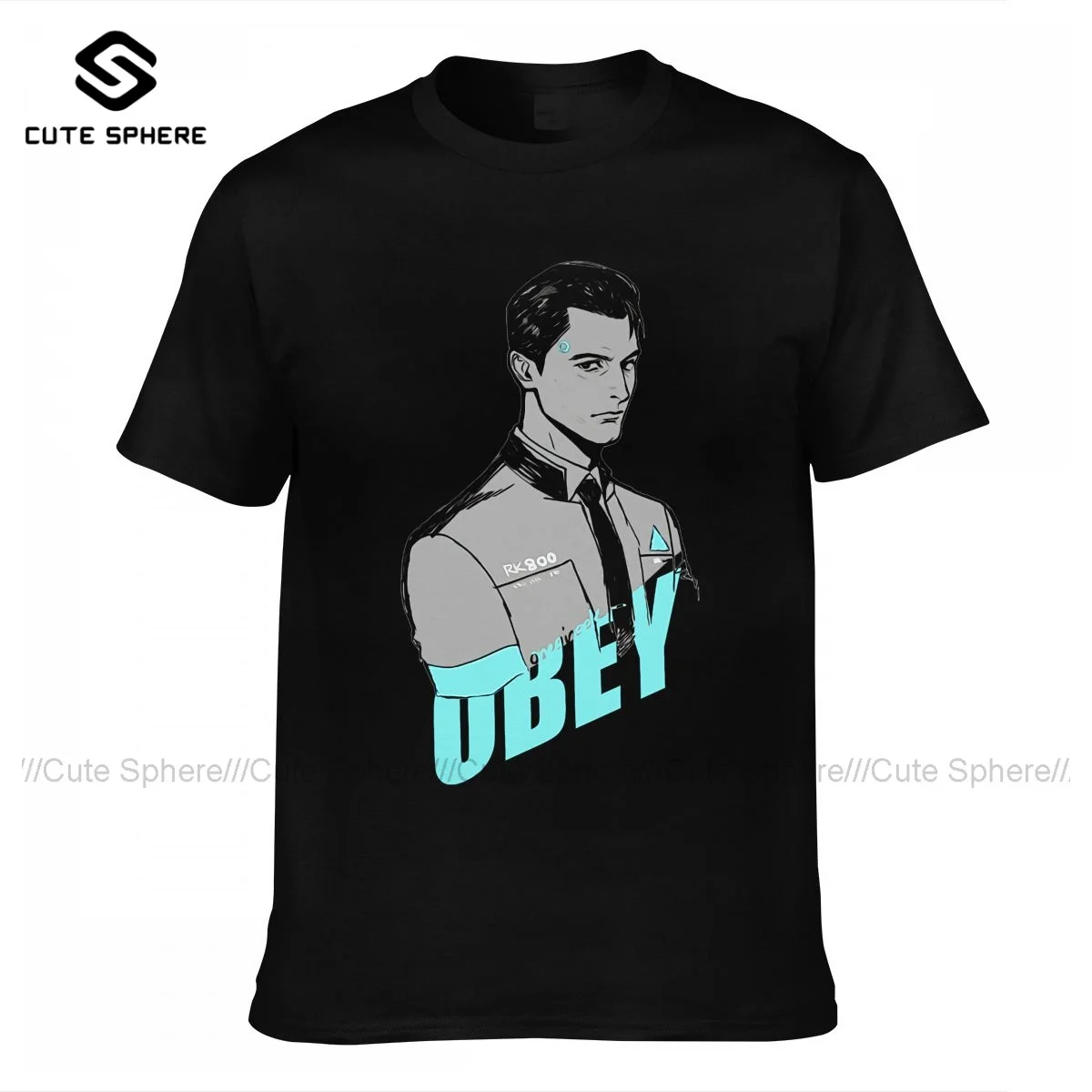 Detroit Diventa Human Tee Shirt Fashion T-Shirt A Maniche Corte In Cotone 100 Streetwear Graphic Tshirt Big Man