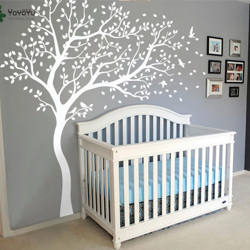 Large Nursery Tree Wall Stickers Kid Room Decor Removable Decal Art Mural Gift