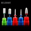 5 Pcs Milling Cutter For Manicure Set Ceramic Electric Drill Manicure Nail Drill Bits Removing Gel Varnish Tool 1